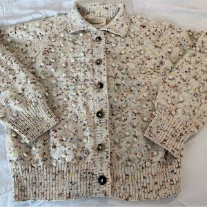Misha & Puff Confetti 16 Cardigan Sweater - Sz XS